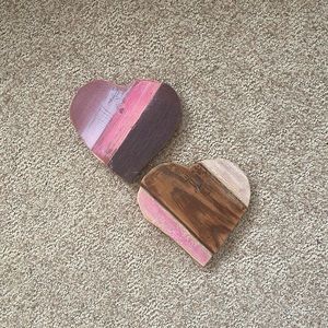 Wooden Valentine Hearts, Small